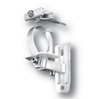 ZB02440001 Настенный кронштейн для 2-трубчатых радиаторов, плавное регулирование глубины AF RAL 9016 ZB02440001